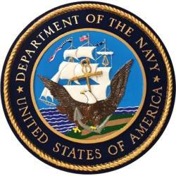 U.S. Navy Full Color Cast Aluminum Plaque