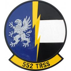 552 TRSS  552d Training Group Patch Plaque