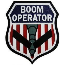 Boom Operator Seal Plaque 