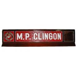 Classic Design 3 Military Desk Name Plate