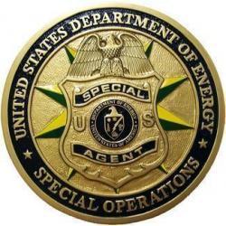 DOE Special Operations Seal Plaque 