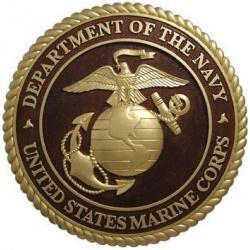 Department of Navy USMC Plaque
