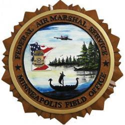 FAMS MFO Federal Air MArshal Service Minneapolis Field Office Plaque 