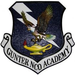 Gunter NCO Academy Seal Plaque 