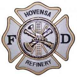 Hovensa Fire Department Seal Plaque 