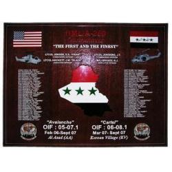 Marine Light Attack Helicopter Squadron 269 Deployment Plaque