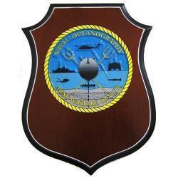 Naval Oceanography AA Shield Plaque 