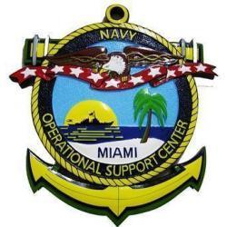 Navy Operational Support Center Seal Plaque