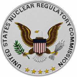 Nuclear Regulatory Commission Seal Plaque 