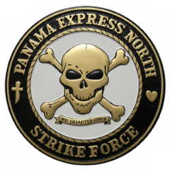Panama Express North Strike Force Seal Plaque