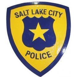 Salt Lake City Police Patch Plaque 