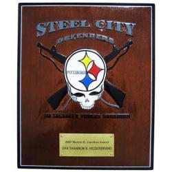 Steel City Defenders Deployment Plaque 