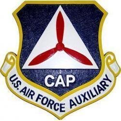 USAF Auxiliary CAP Crest Plaque 