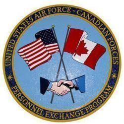USAF Canadian Air Force Exchange Plaque 