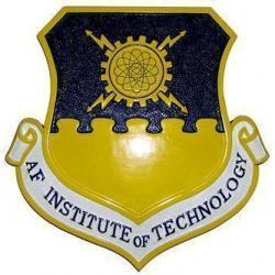 USAF Institute of Technology Crest Plaque 