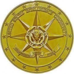US Intelligence Community V1 Seal Plaque 