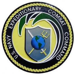 US Navy Expeditionary Combat Command Seal Plaque