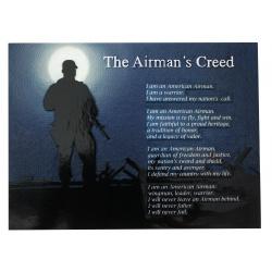 Airman's Creed Plaque