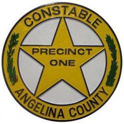 angelina county police badgel plaque