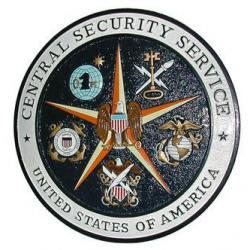 US Central Security Service Seal Plaque