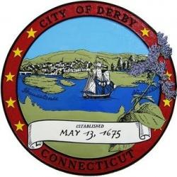 City of Derby Connecticut Seal Plaque 