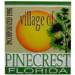 Village of Pinecrest FL Plaque