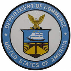 Department of Commerce Seal Plaque 