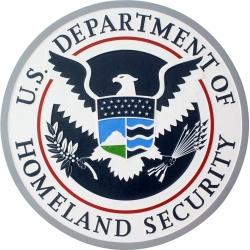 Department of Homeland Security Plaque 