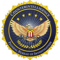 FBI Counterintelligence Division Plaque