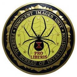 FBI Innocent Images Unit Wooden Seal Wall/Podium Plaque