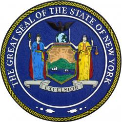 New York State Seal Plaque 
