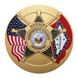 Hempstead County Sheriff Badge Plaque 