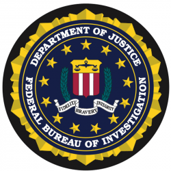 Federal Bureau of Investigation Seal Mouse Pad