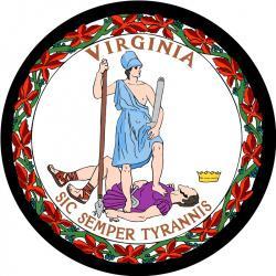 Great Seal of State of Virginia Mouse Pad