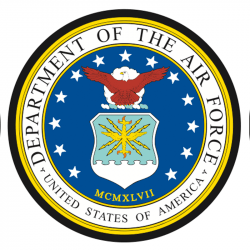 US Air Force Seal Mouse Pad