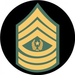 US Army Command Sergeant Major Mouse Pad