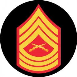 USMC Master Sergeant Mouse Pad