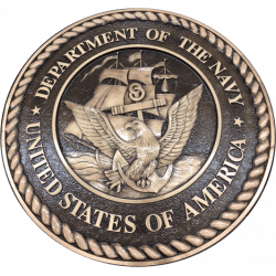 U.S. Navy Cast Bronze Plaque