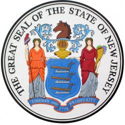 New Jersey State Seal Plaque
