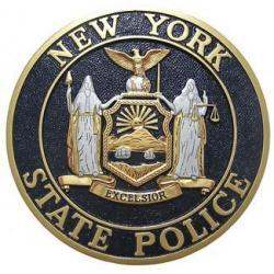 New York State Police Seal Plaque 