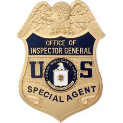 Office of Inspector General Badge Plaque 