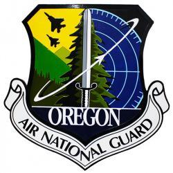 Oregon Air National Guard Crest Plaque