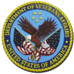 Dept. of Veteran Affairs 0.5 Inch Thick Outdoor HDU Plaque