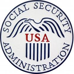 Social Security Administration Seal  Plaque 