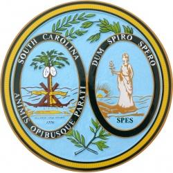 South Carolina State Seal Plaque