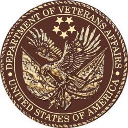 Department of Veterans Affairs Cast Bronze Plaque