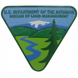 US Department of the Interior Bureau of Land Management Plaque