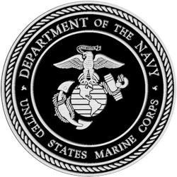 U.S. Marine Corps Cast Aluminum Plaque