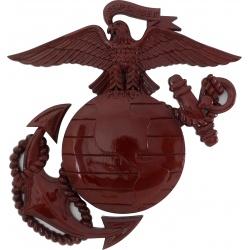 USMC EGA Eagle, Globe & Anchor Plaque - Natural Finish