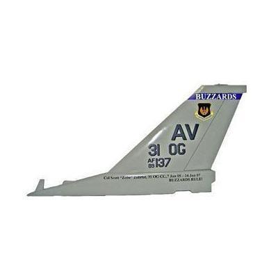31st Operations Group F-16 Tail Flash Plaque